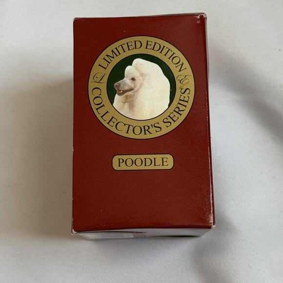Limited Edition Poodle Dog Ornament Collector’s Series With Info Tag - Picture 2 of 4